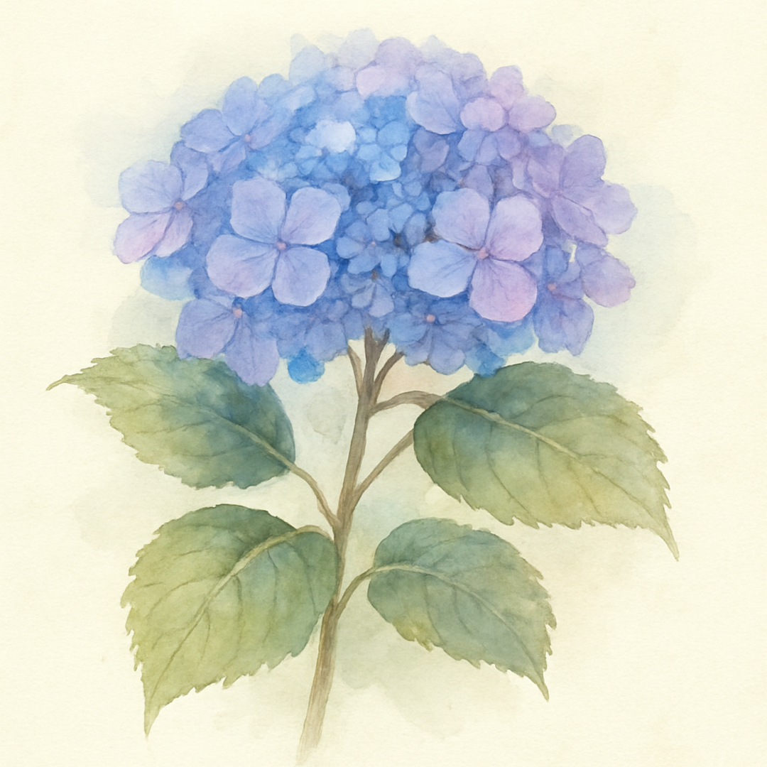 Blue Hydrangea
