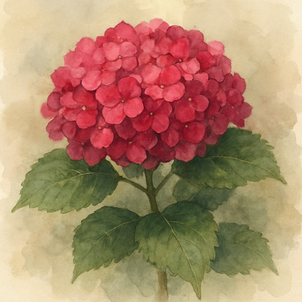 Hydrangea Glowing Embers
