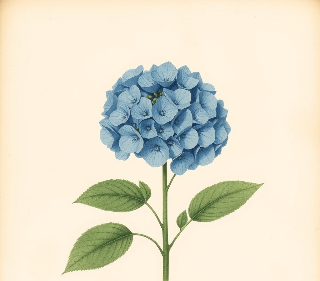 Hydrangea macrophylla ‘Anda Blue’