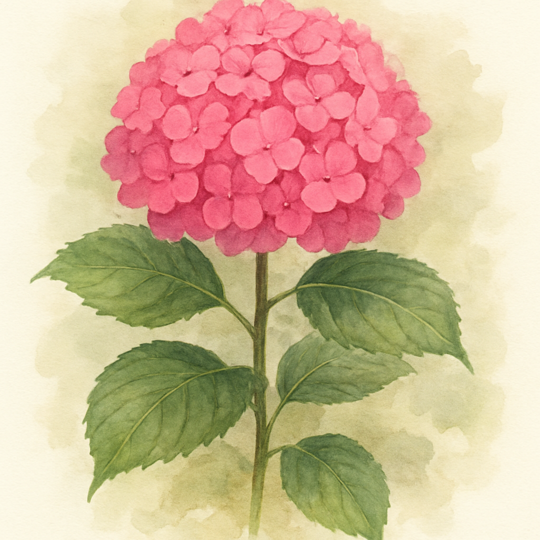 Hydrangea macrophylla ‘Pinky Blinder’