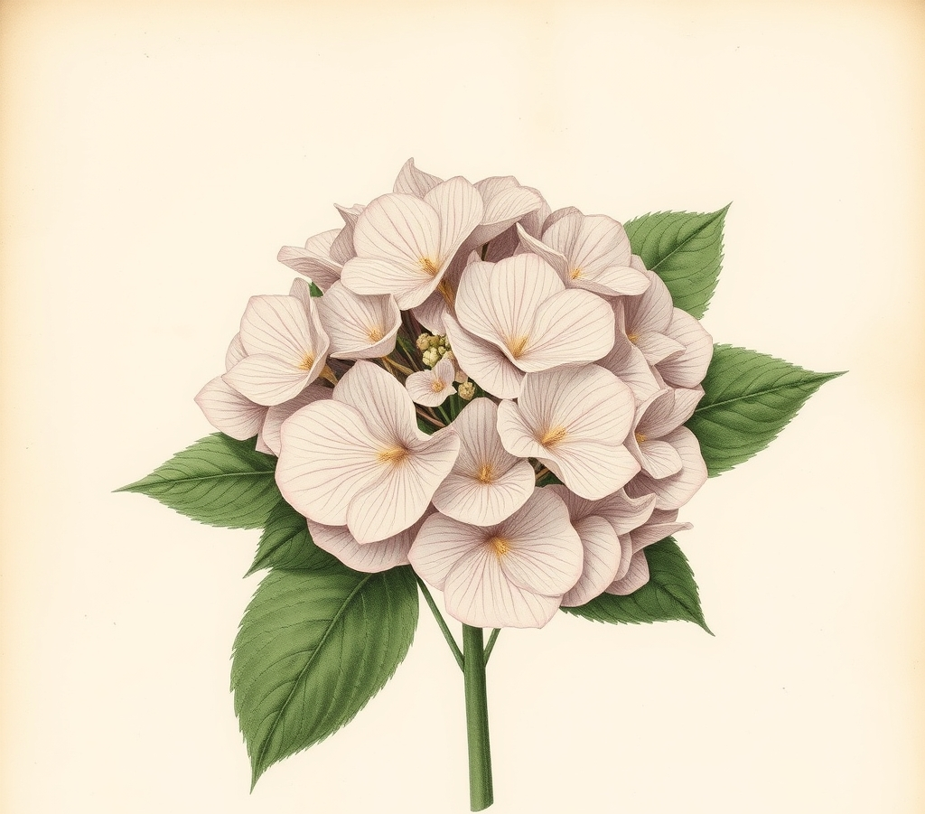 Hydrangea macrophylla 'Rembrandt Dolce Chic'