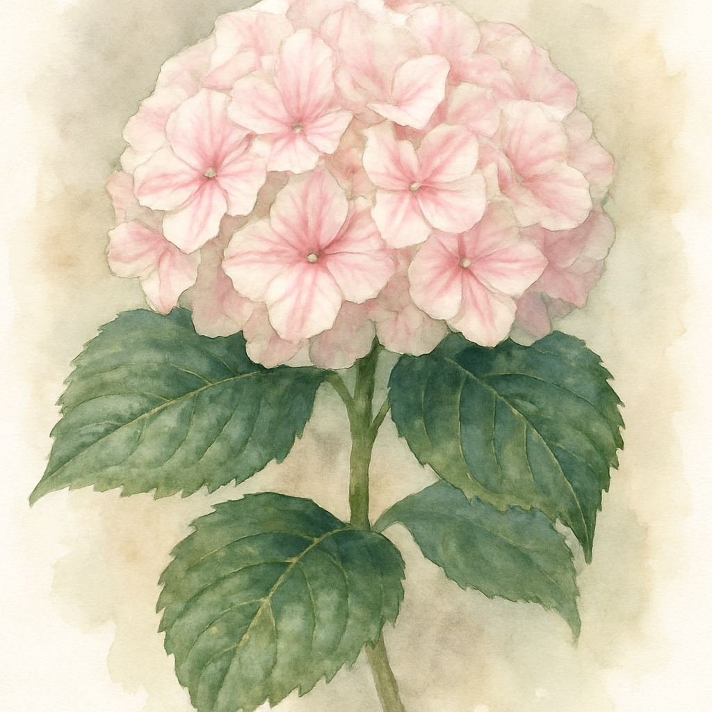 Hydrangea macrophylla 'Rembrandt Dolce Chic'