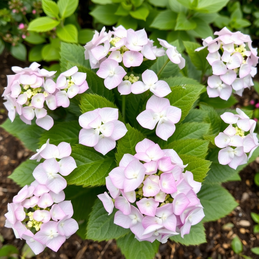 Hydrangea macrophylla White – Elegant White Shrub in