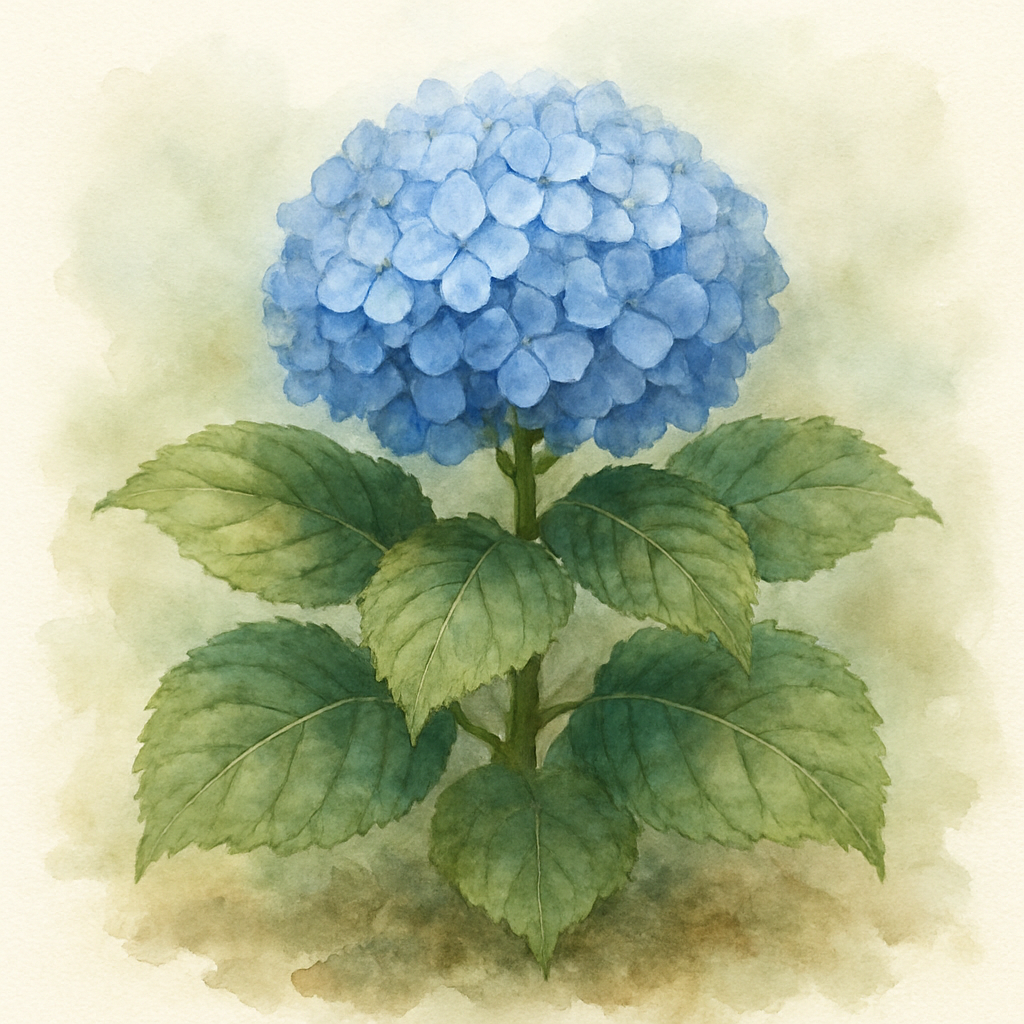Hydrangea 'Magic Pillow Blue'