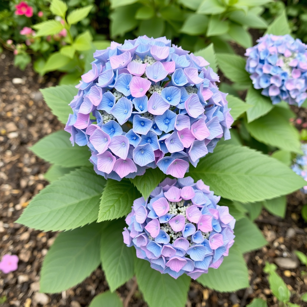 Mop Head Hydrangea Plants