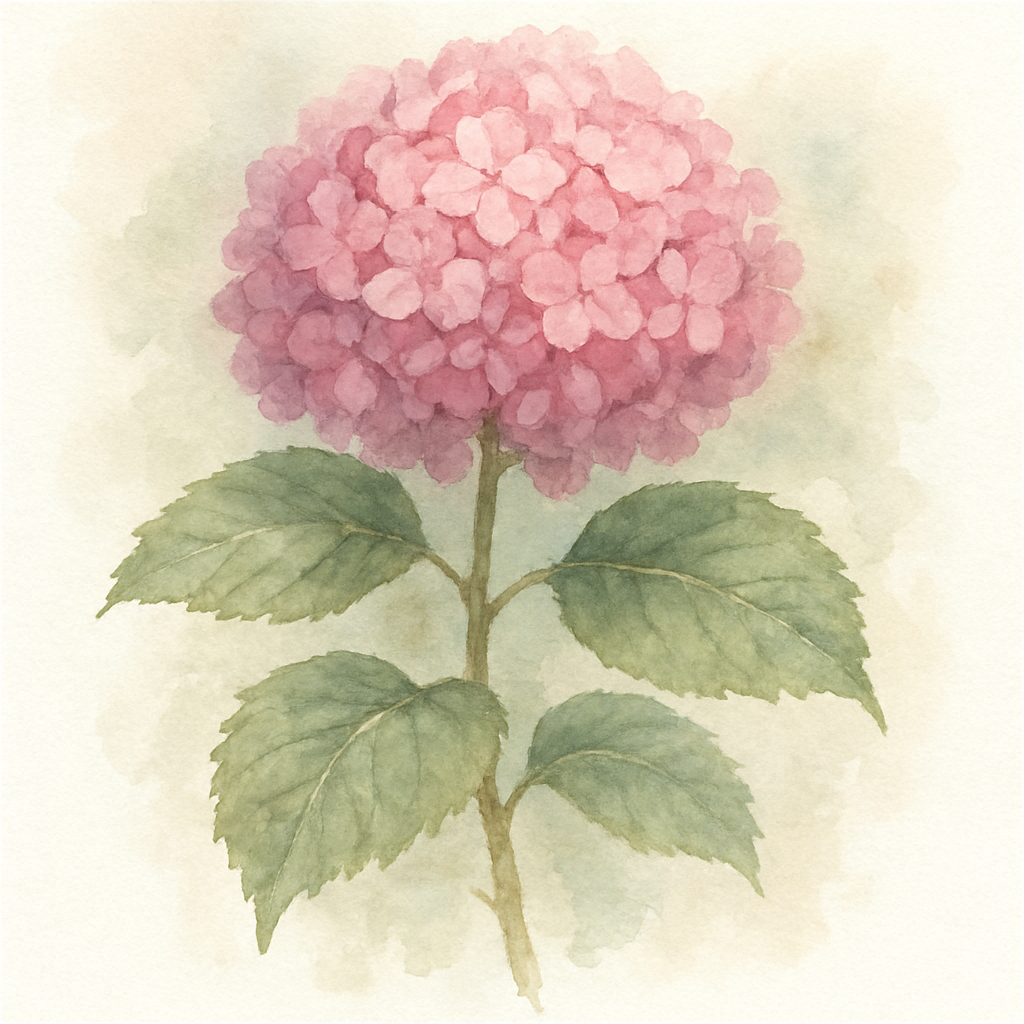 Mop Head Hydrangea Plants
