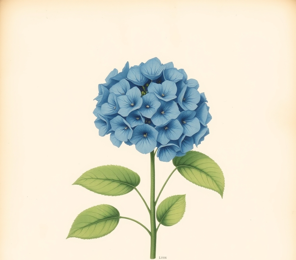 Hydrangea Mophead Blue