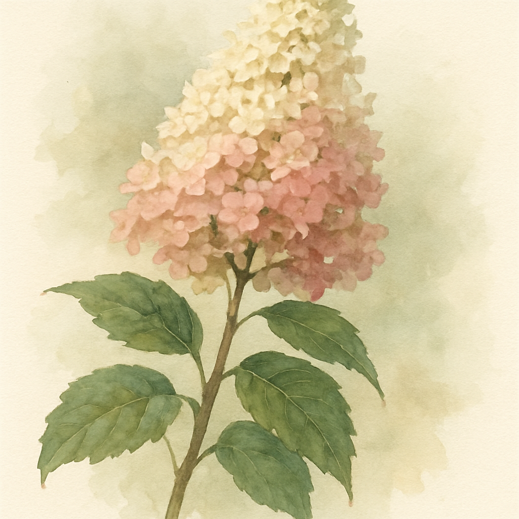 Hydrangea Paniculata Candlelight