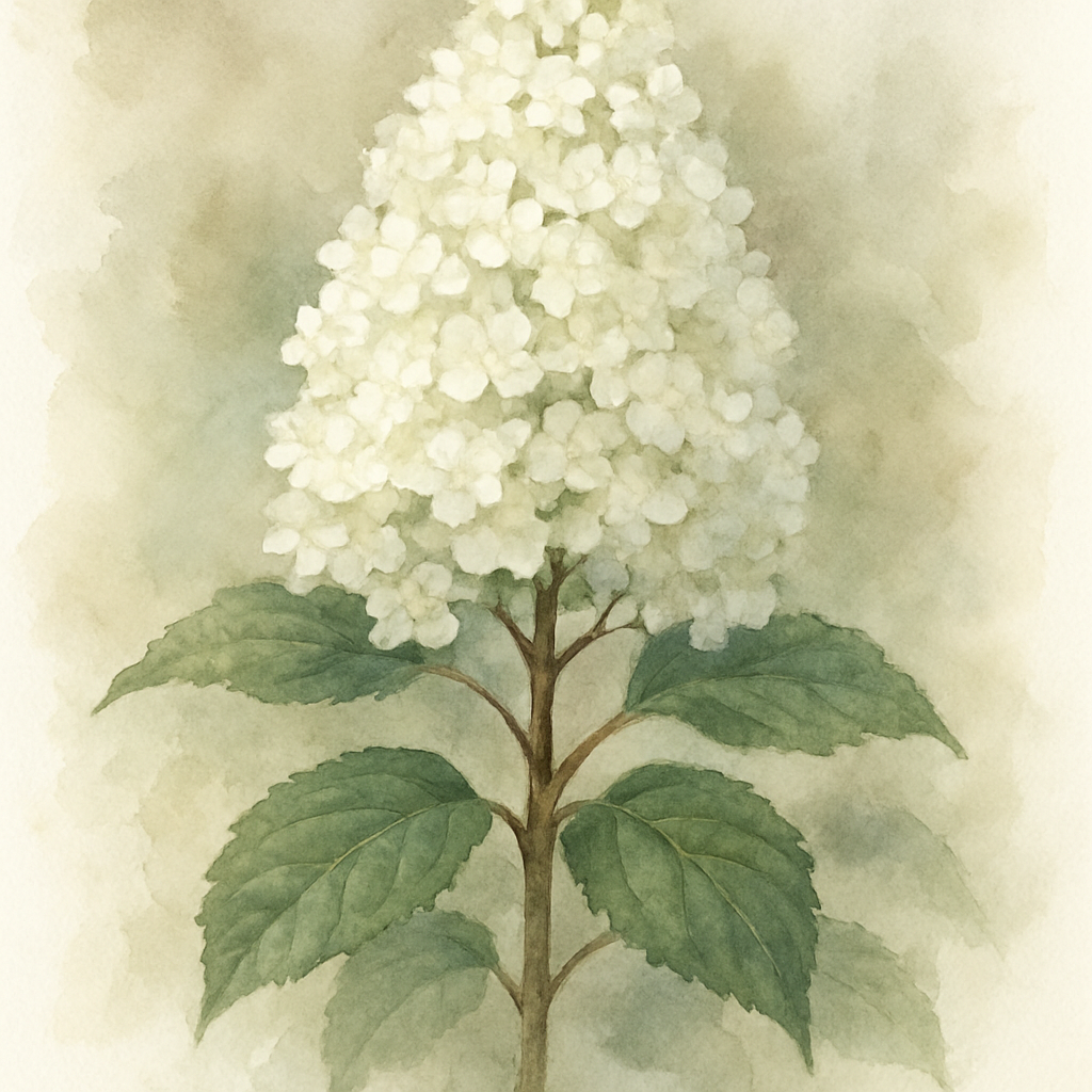 Hydrangea paniculata 'Polar Bear'