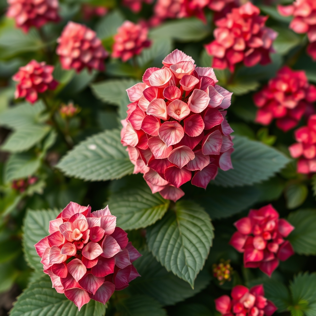 Hydrangea Strawberry Sundae