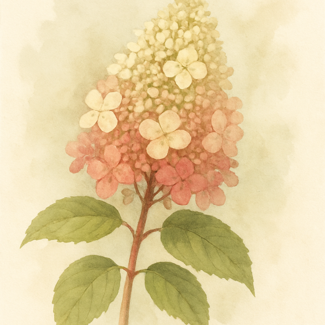 Hydrangea paniculata Vanille Fraise 'Renhy'