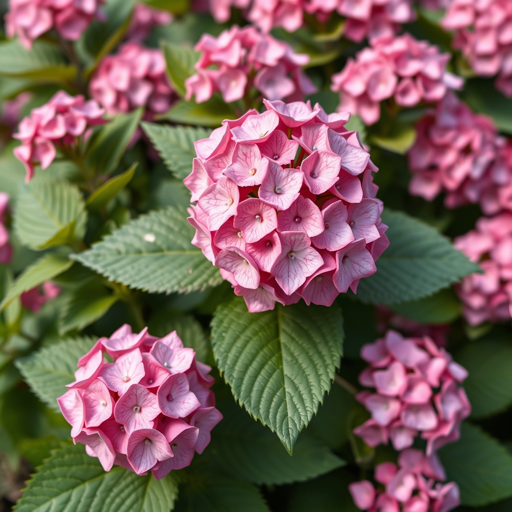 Hydrangea Pink – British Grown Flowering Shrub in