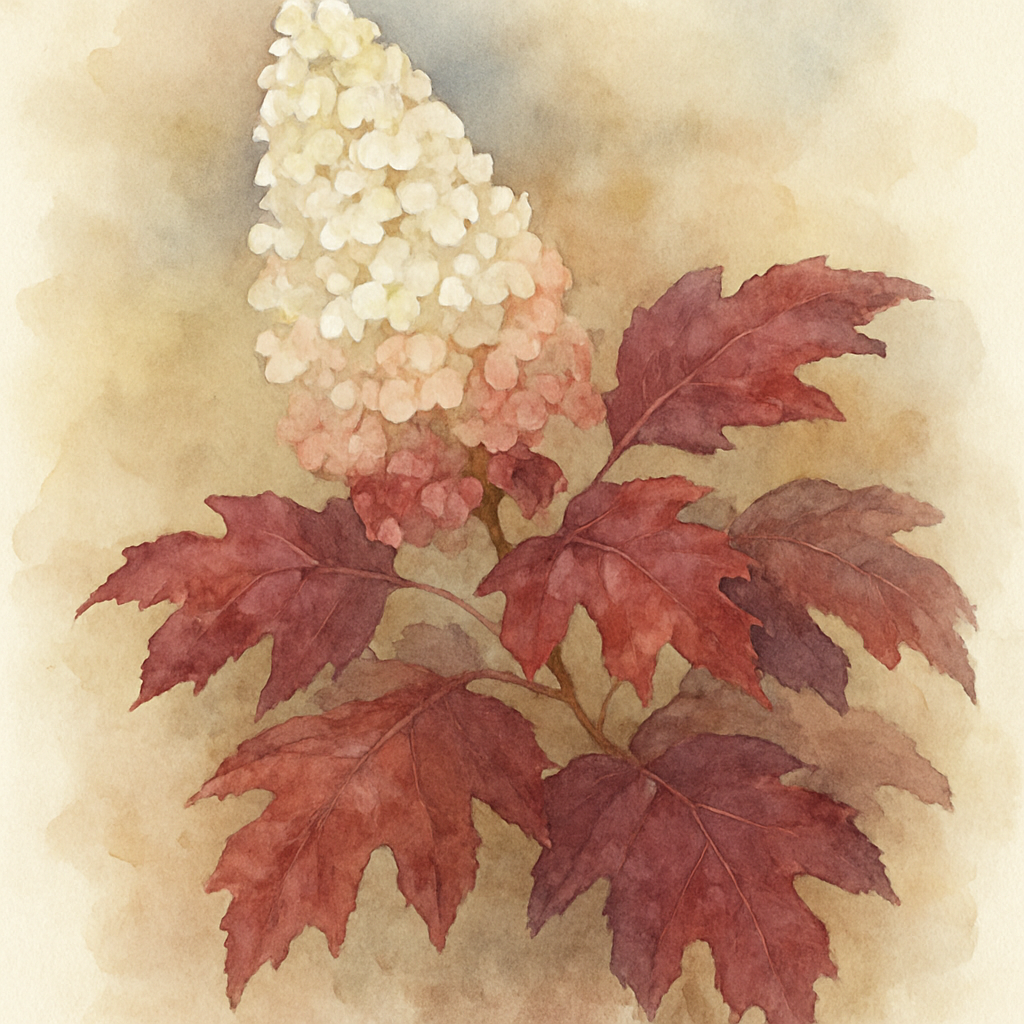 Oakleaf Snow Queen Hydrangea