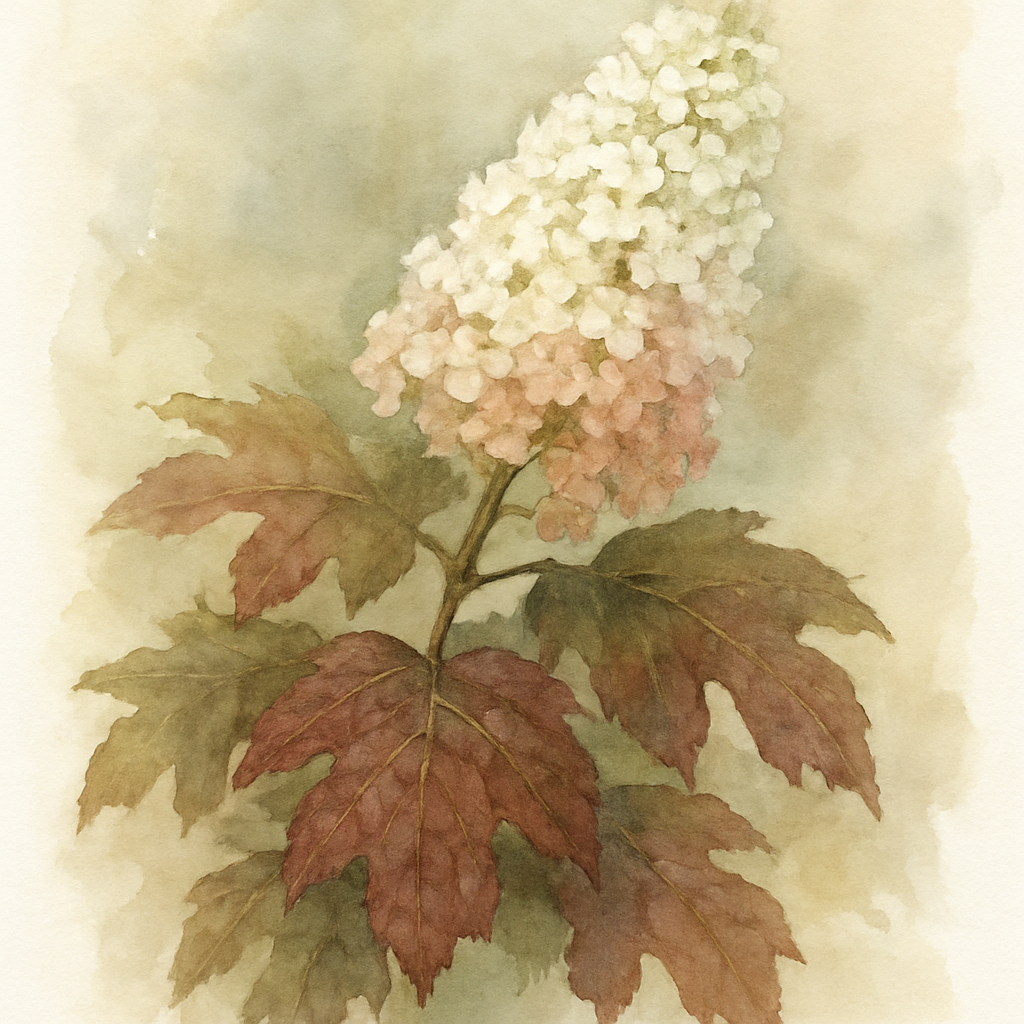 Hydrangea quercifolia 'Snow Queen'