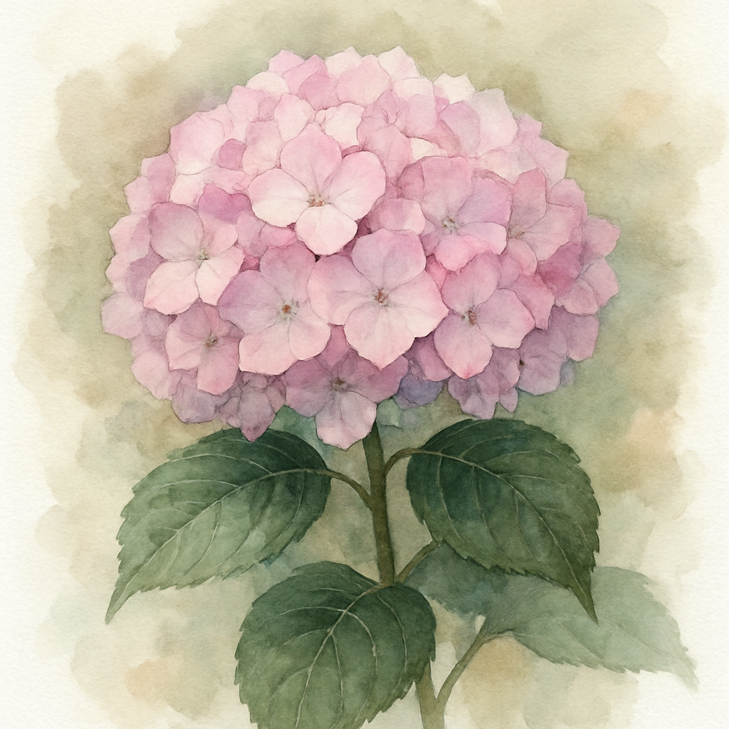 Hydrangea 'Rendez Vous Confetti Panther'