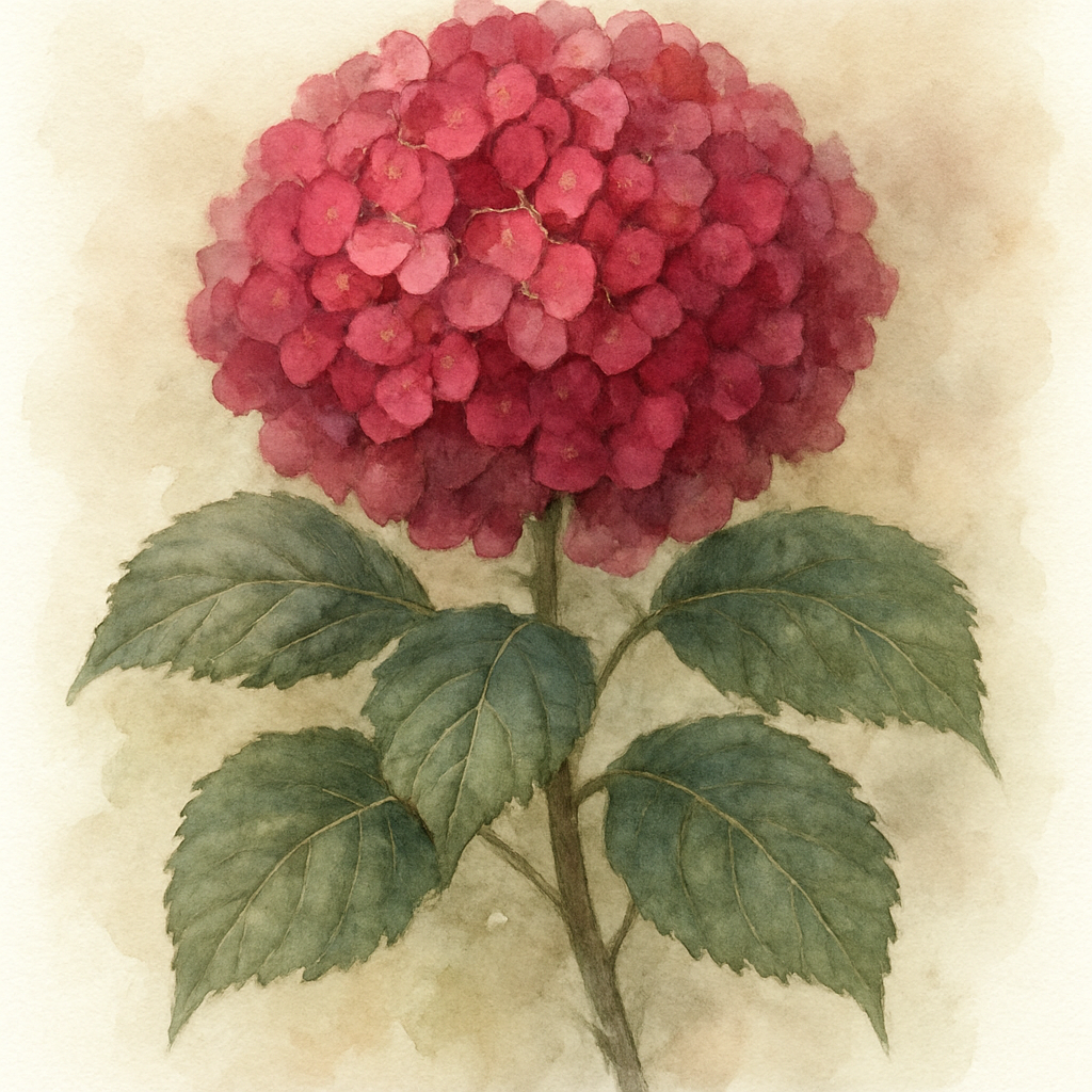 Hydrangea 'Ruby Annabelle'