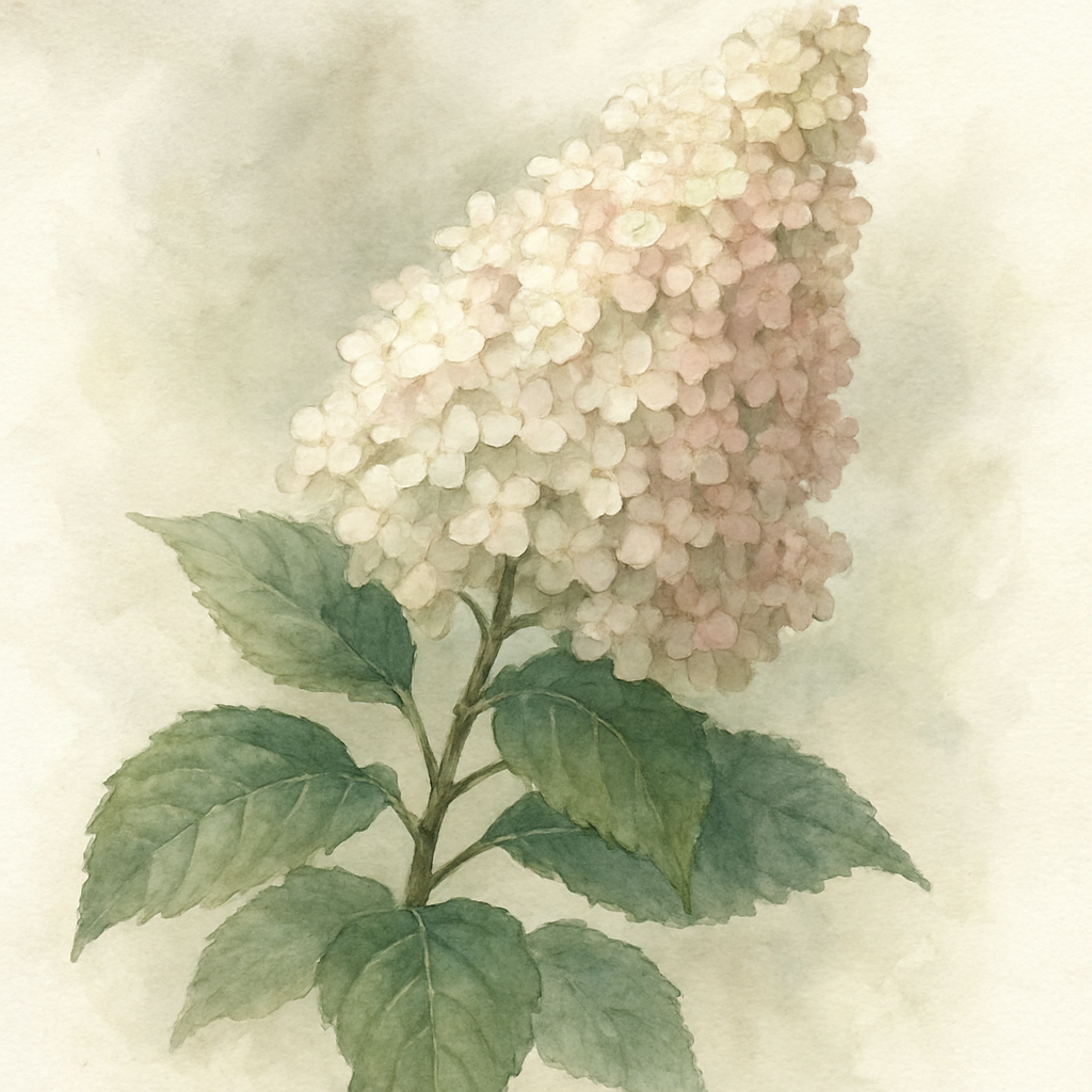 Hydrangea paniculata 'Silver Dollar'