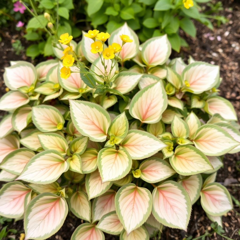 Hypericum moserianum Tricolor