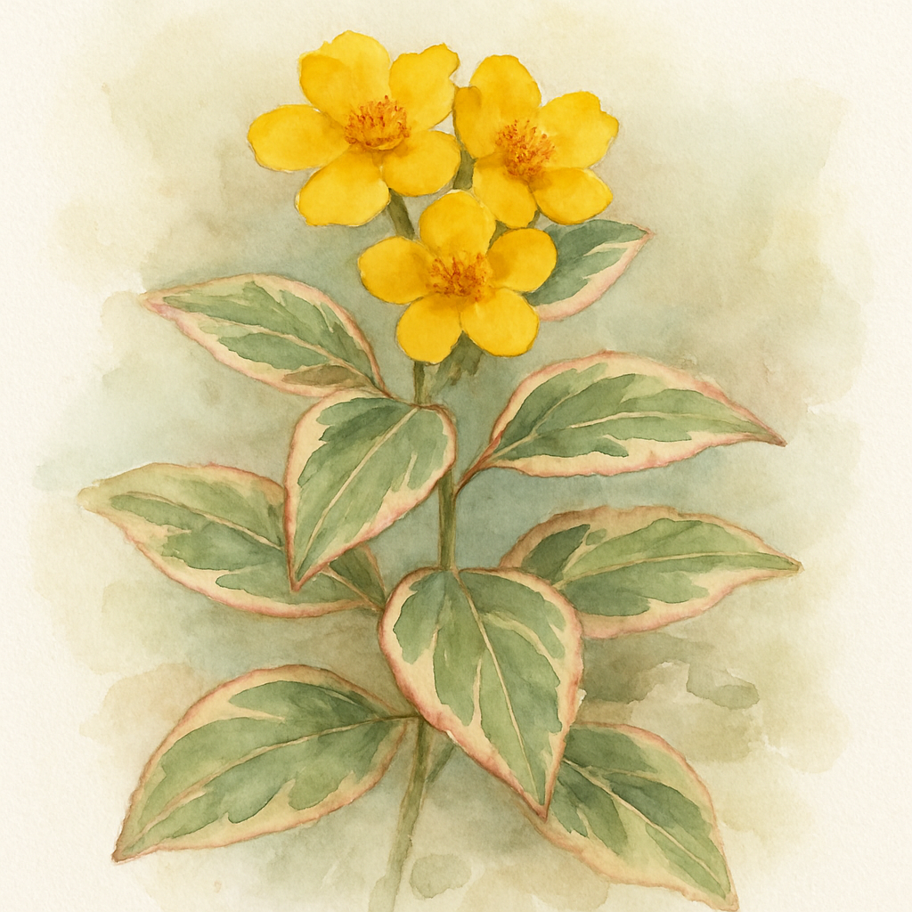 Hypericum moserianum Tricolor