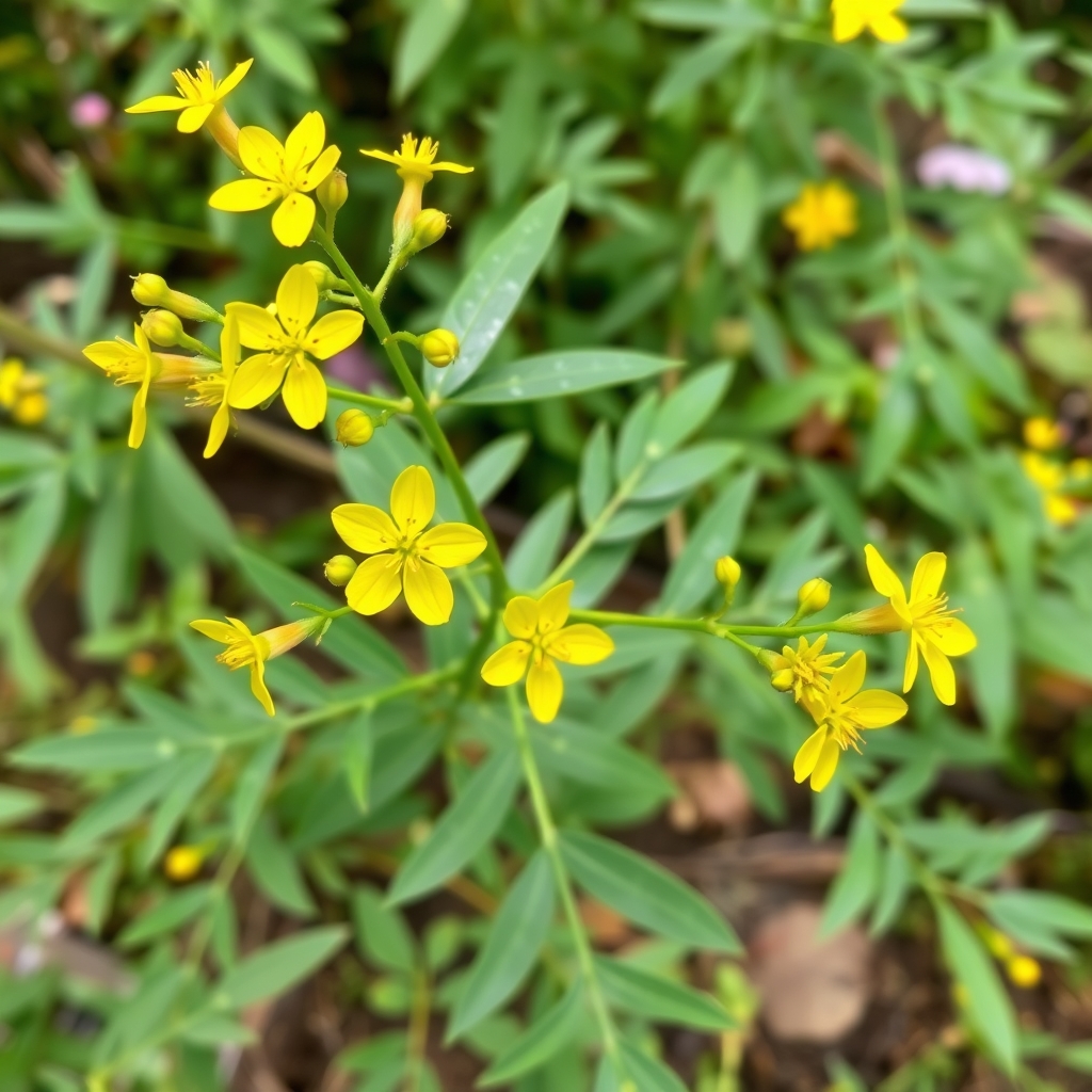 Hypericum perforatum St John's Wort