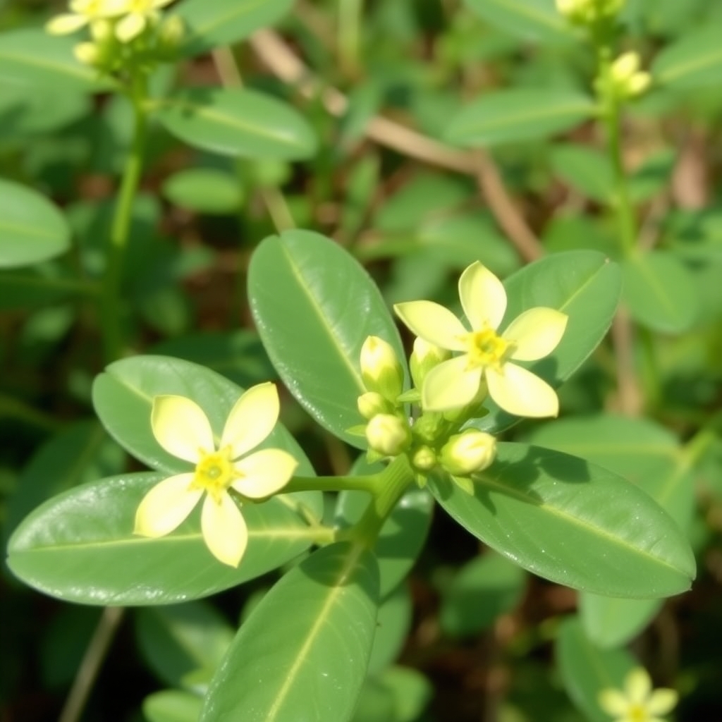 Hypericum tetrapterum (Square stemmed St John’s wort)