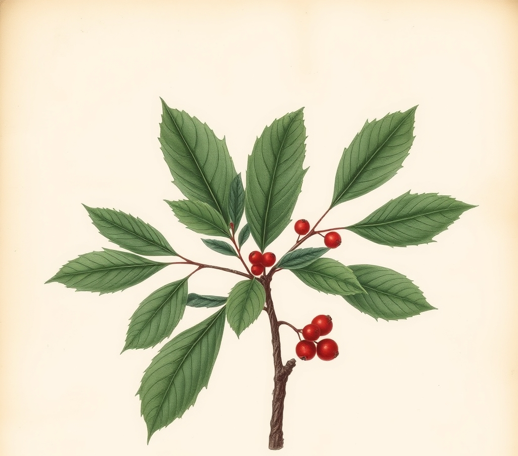 Ilex aquifolium 'Alaska' Tree
