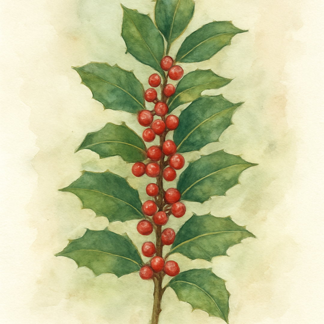 Ilex aquifolium 'J C van Tol' Tree