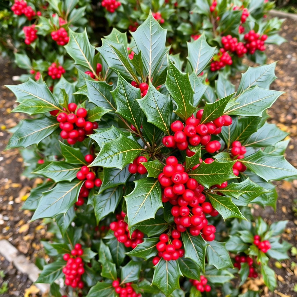 Ilex aquifolium Nellie R Stevens (Holly Nellie R Stevens)