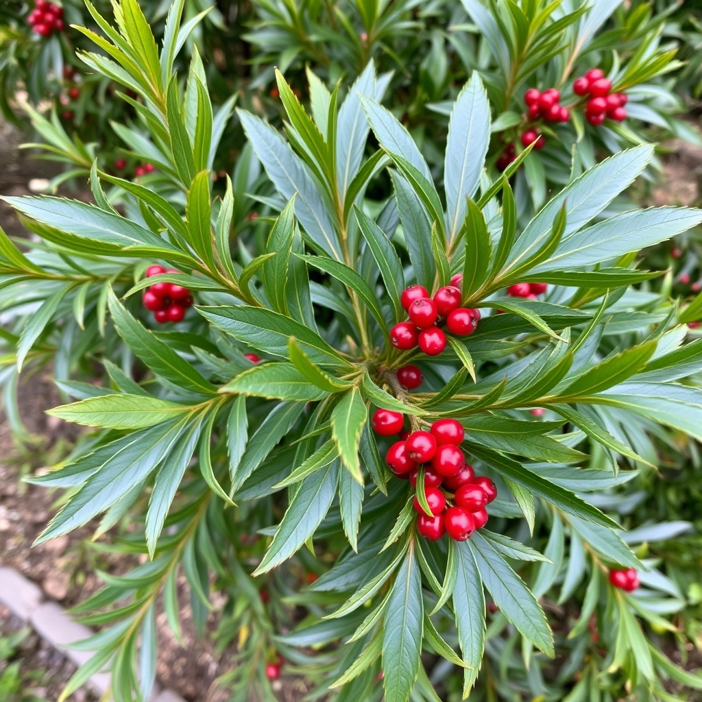 Ilex castaneifolia (Sweet Chestnut Holly)