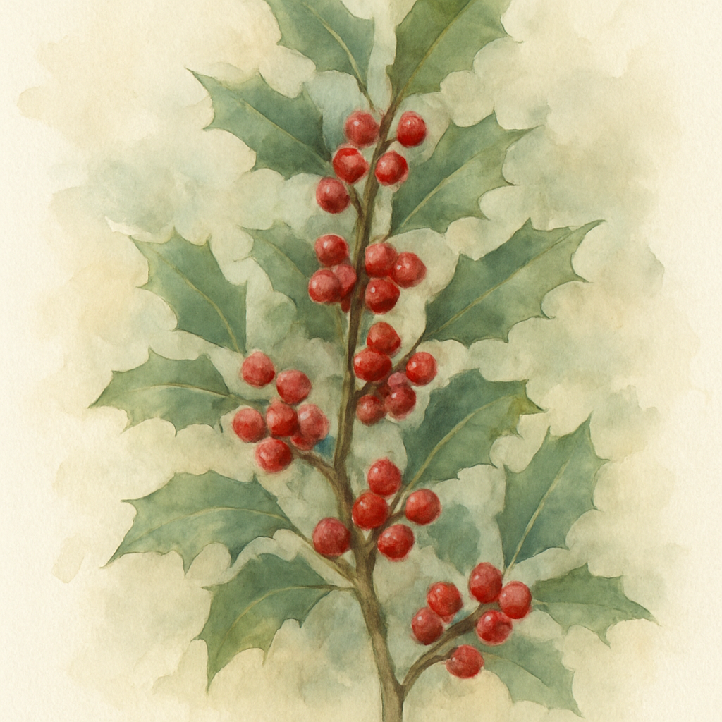 Ilex aquifolium 'J.C. van Tol'