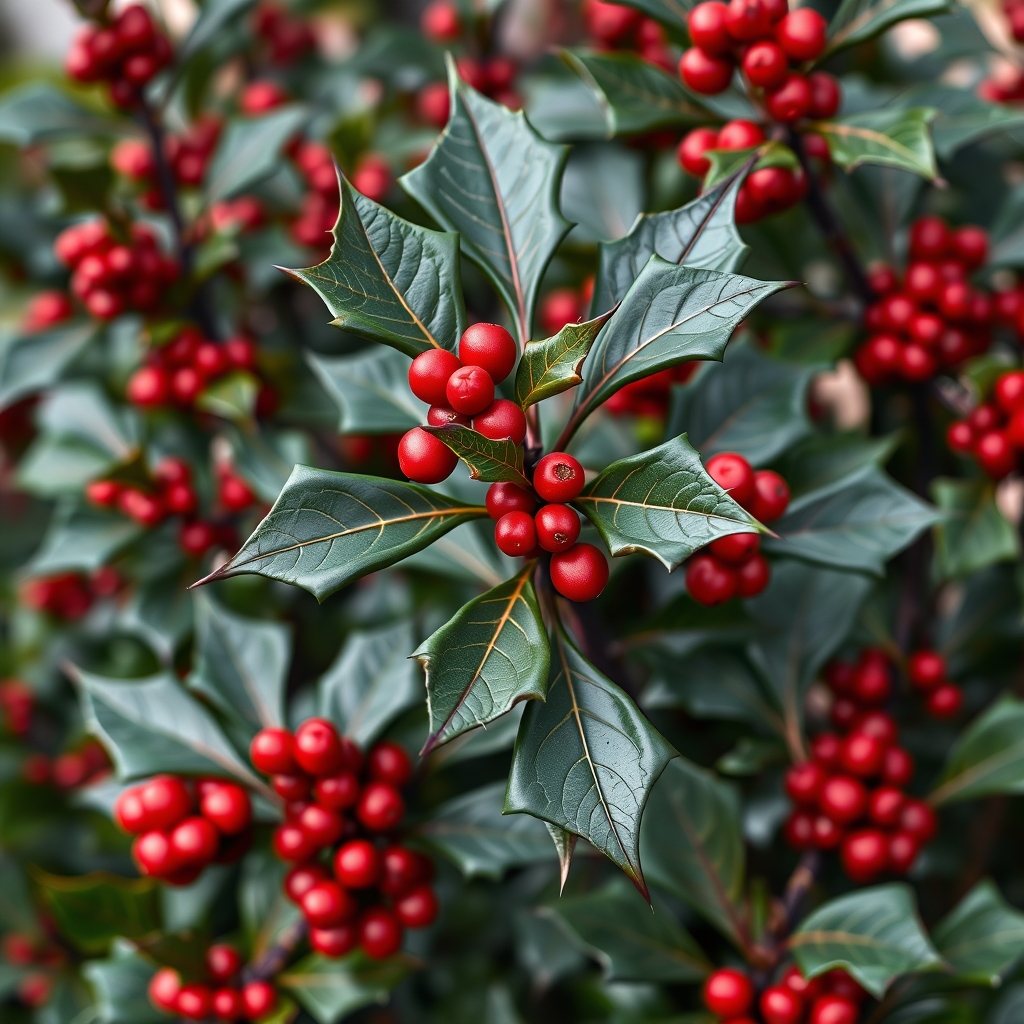 Holly Ilex Blue Maid Gift Wrapped Patio Tree