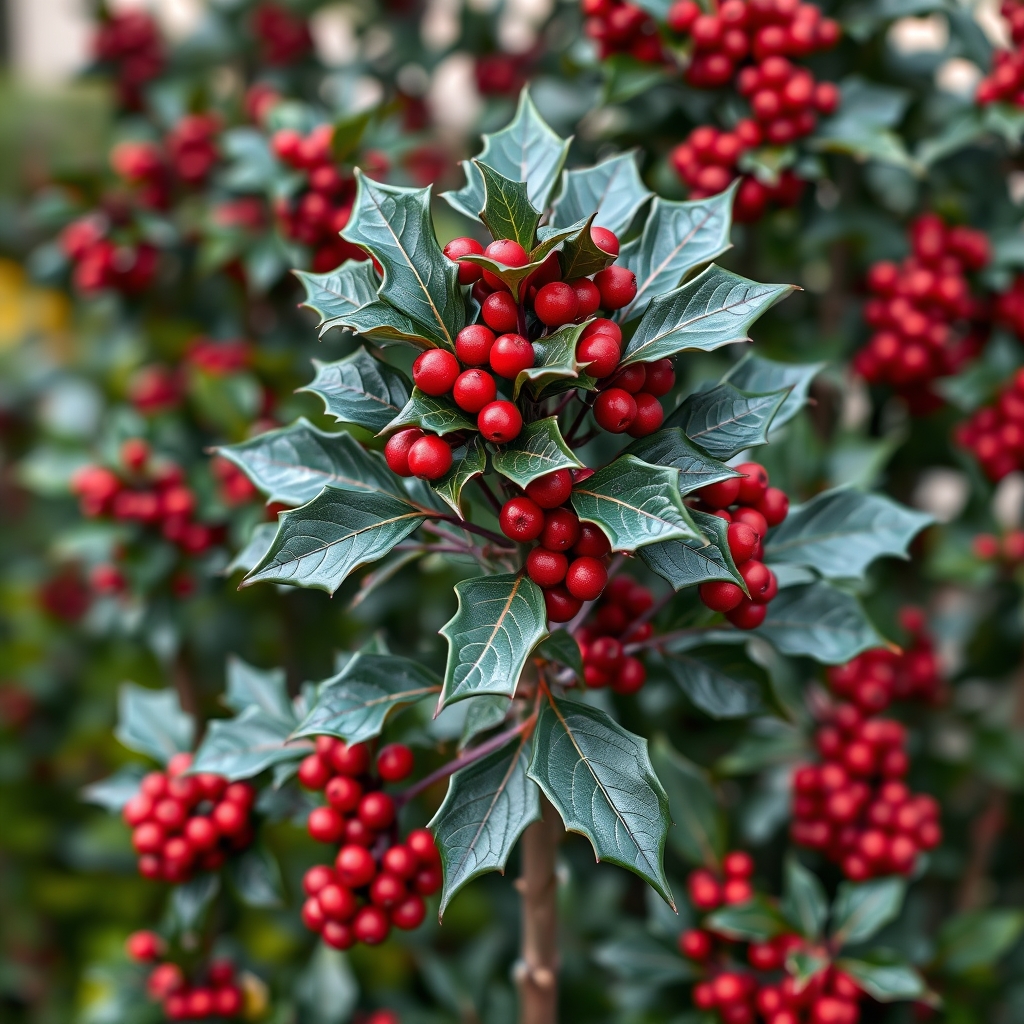 Holly Ilex Blue Maid Patio Tree