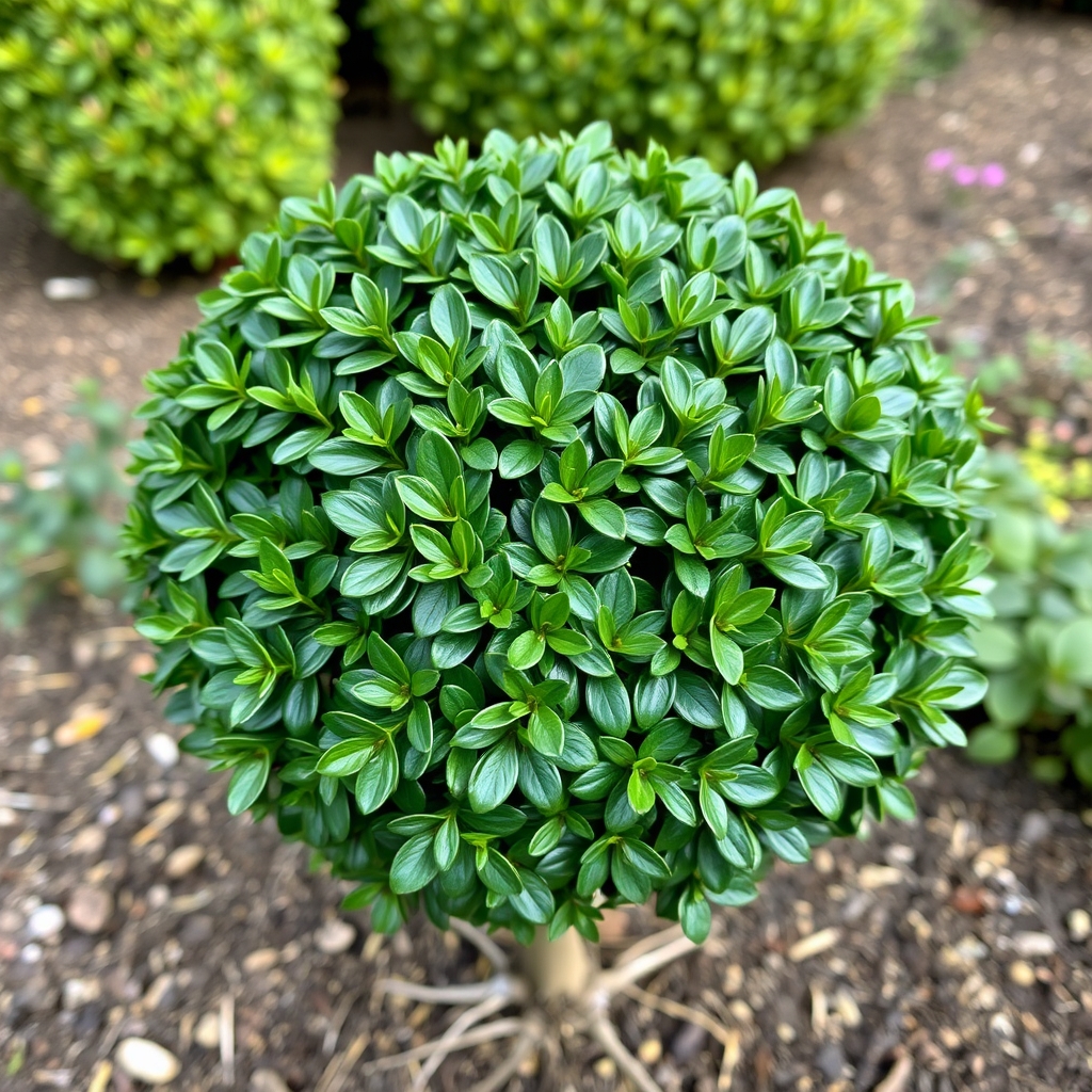 Japanese Holly Ilex Crenata Ball Shape 12/14in 30/