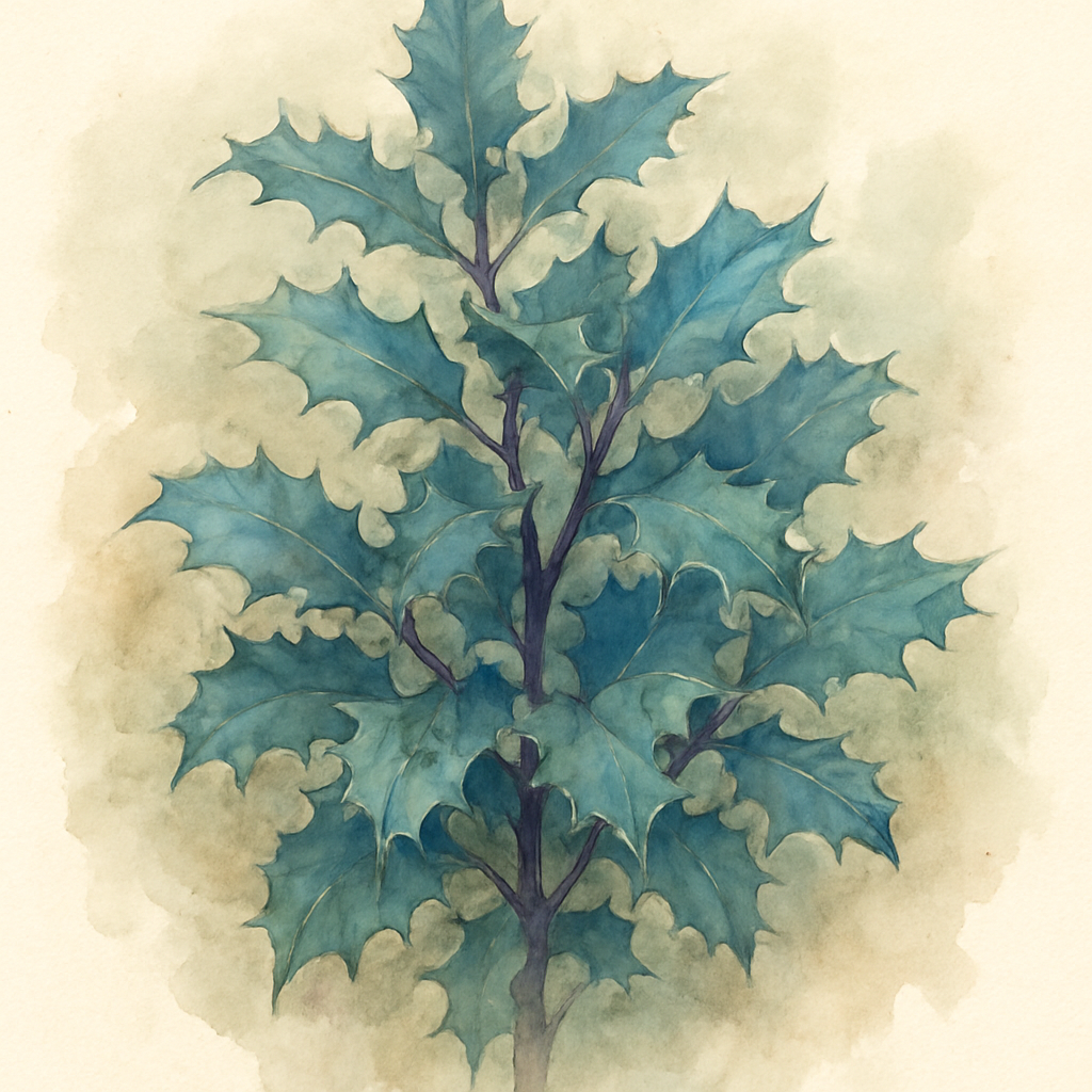 Ilex × meserveae Blue Prince