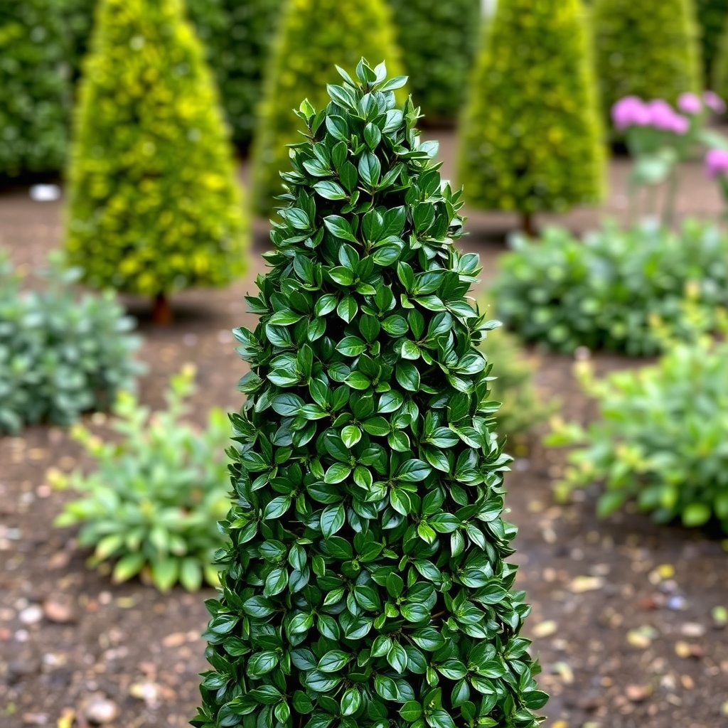 Ilex Topiary Cone