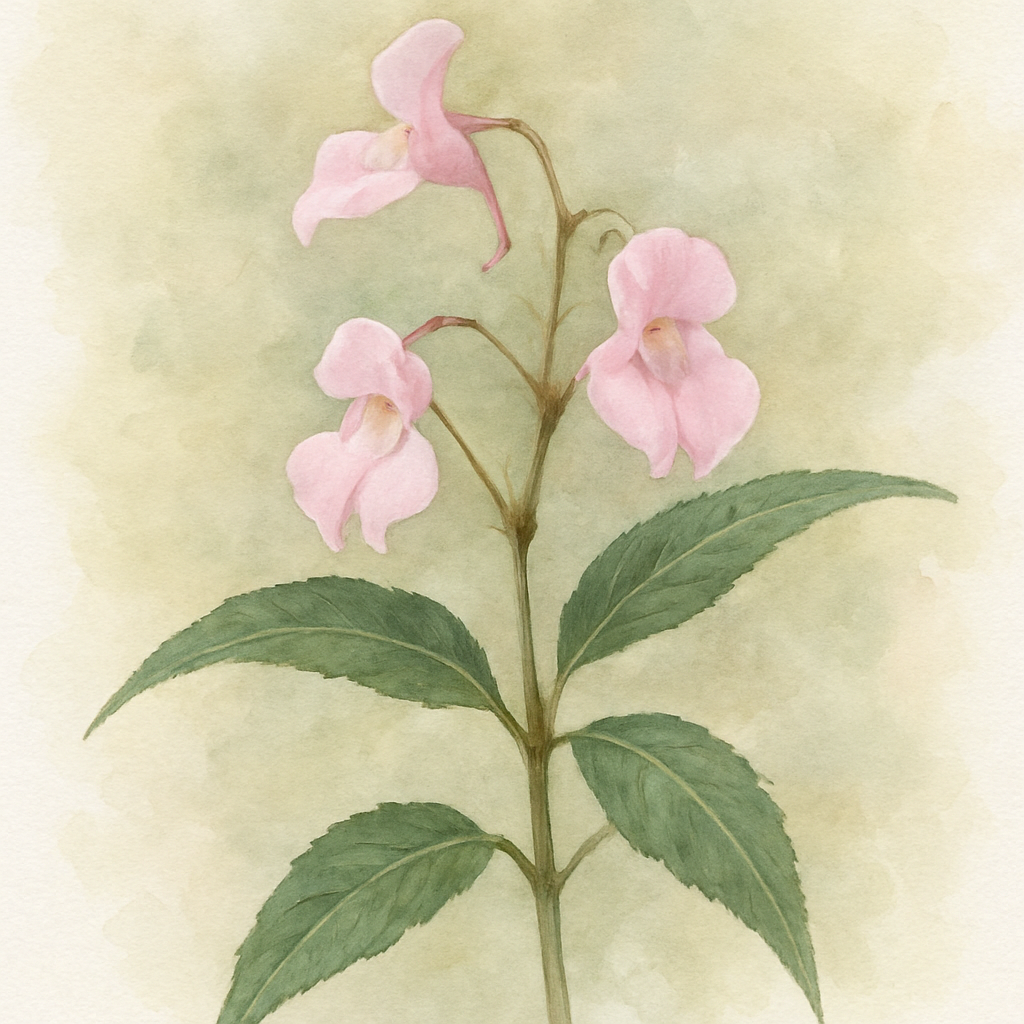 Impatiens qingchengshanica ‘Emei Dawn’