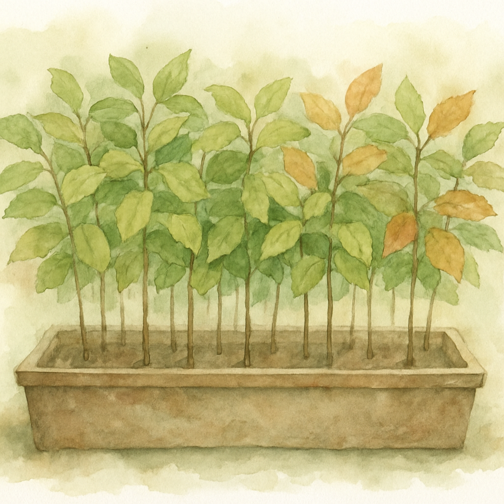 Green Beech & Troughs