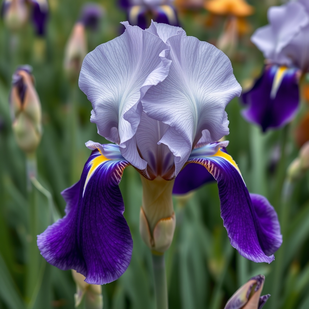 Iris ‘Foggy Dew’