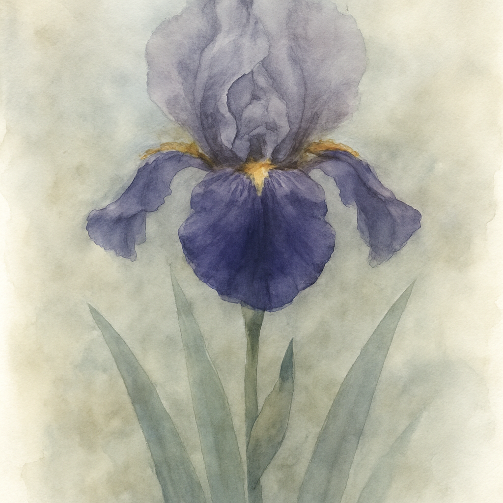 Iris ‘Foggy Dew’