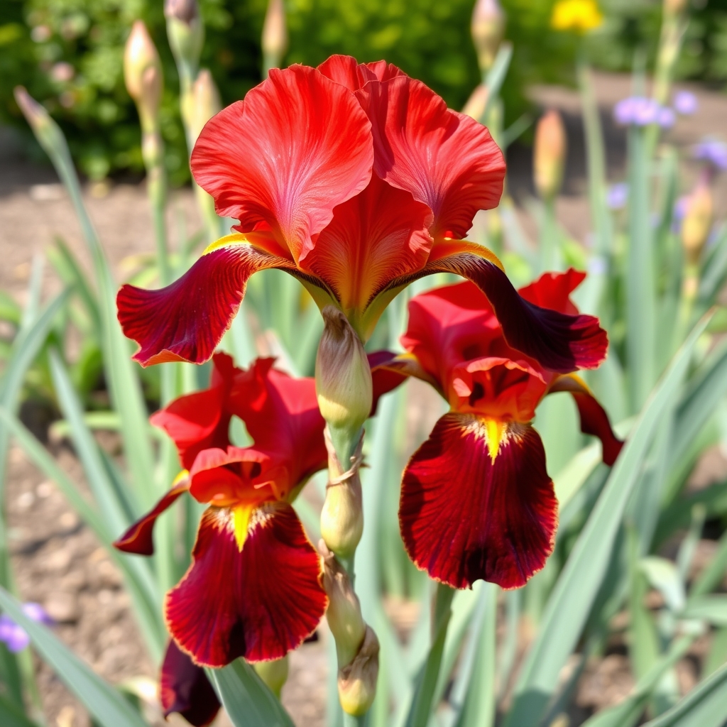 Iris ‘Indian Chief’