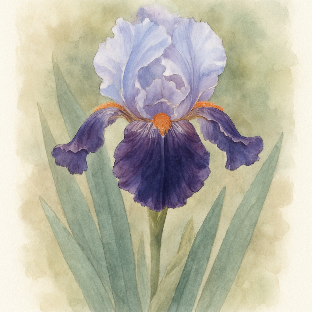Iris 'Alcazar'