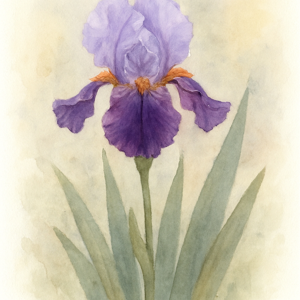 Iris 'Autumn Twilight'