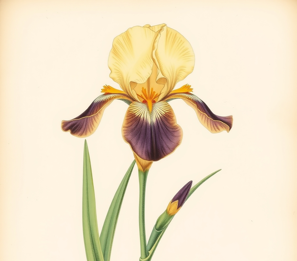 Bearded Iris ‘Kent Pride’