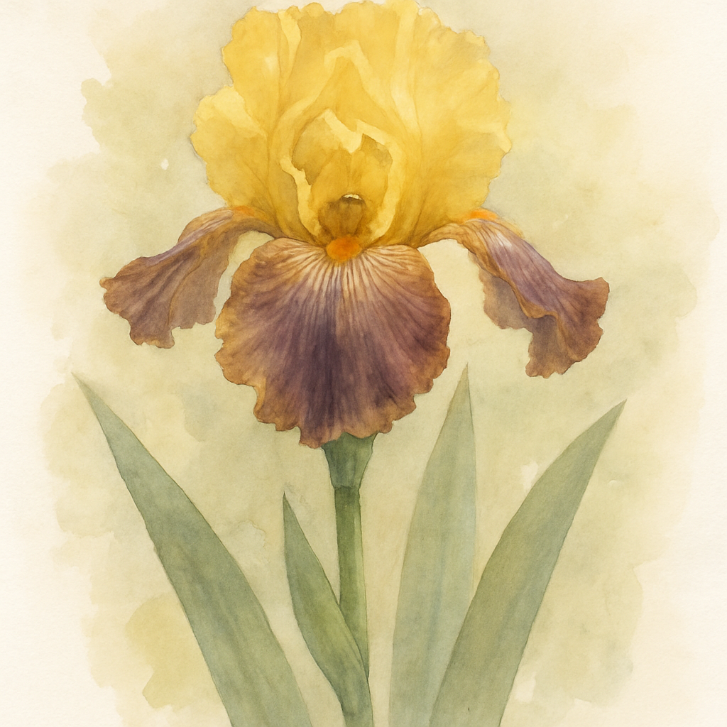 Bearded Iris ‘Kent Pride’
