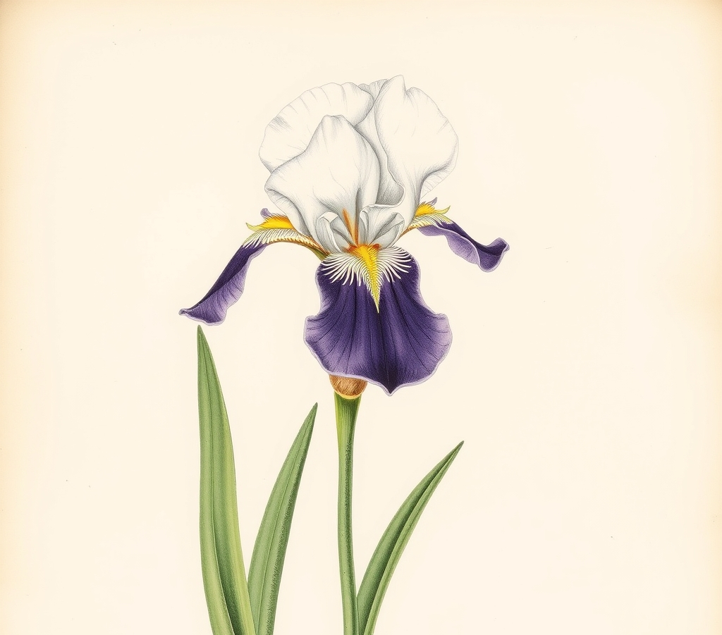 Bearded Iris ‘Loop the Loop’