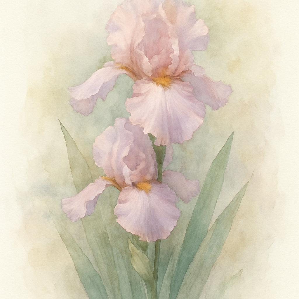 Bearded Iris ‘Romance’