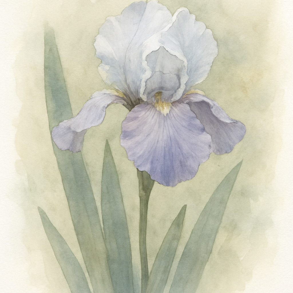 Iris 'Benton Argent'