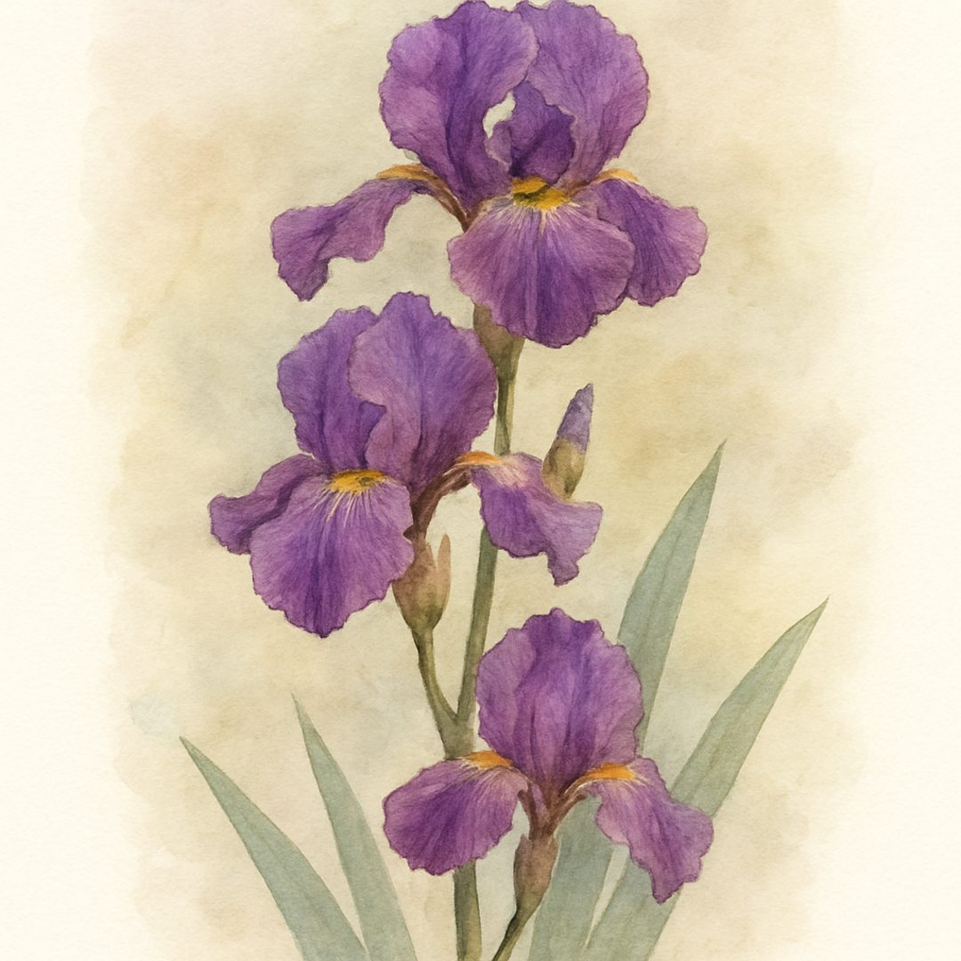Iris 'Benton Evora'