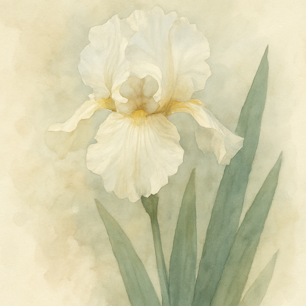 Iris 'Benton Pearl'
