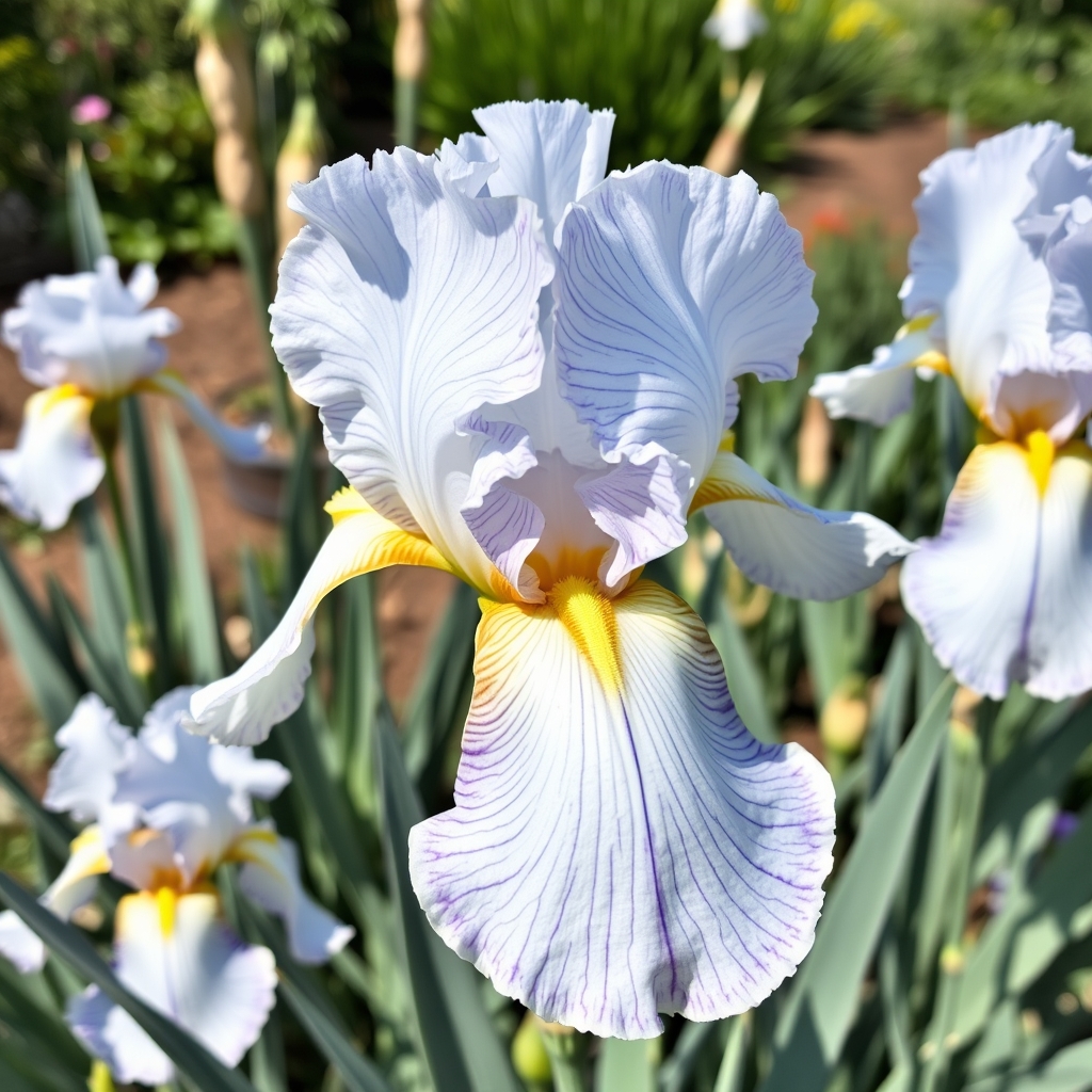 IRIS Blue Shimmer